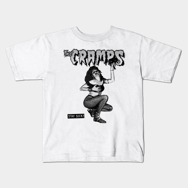 The Cramps Kids T-Shirt by idontwannawait